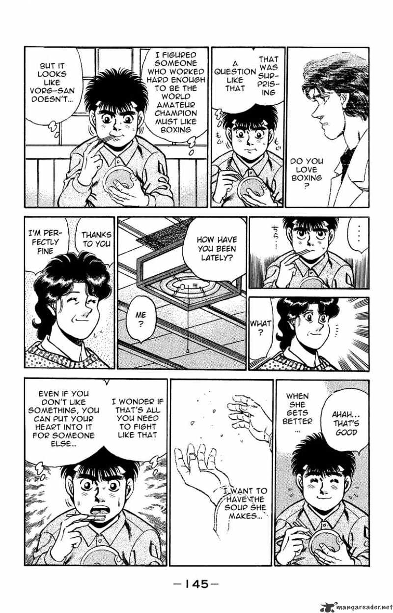 Hajime no Ippo: Fighting Spirit, Chapter 158 image 03